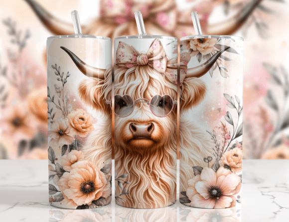 Highland Cow Tumbler