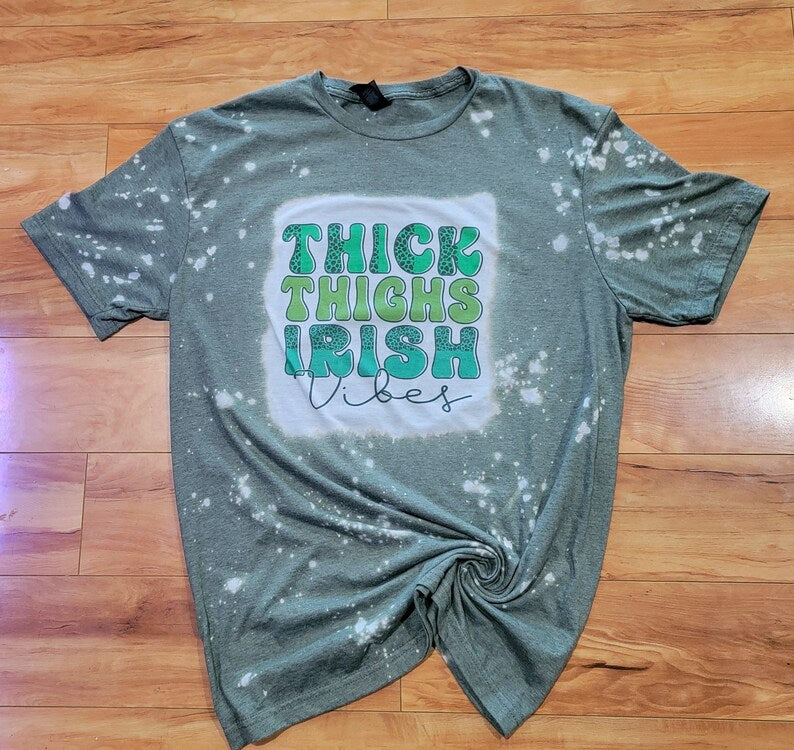 Thick Thighs Irish Vibes T-Shirt