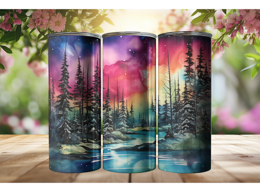 Northern Lights Tumbler