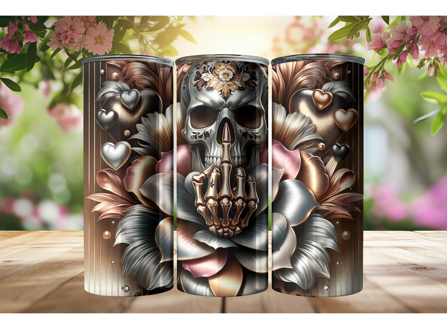 Skull Tumbler